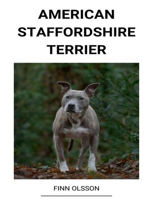 cover image of American Staffordshire Terrier